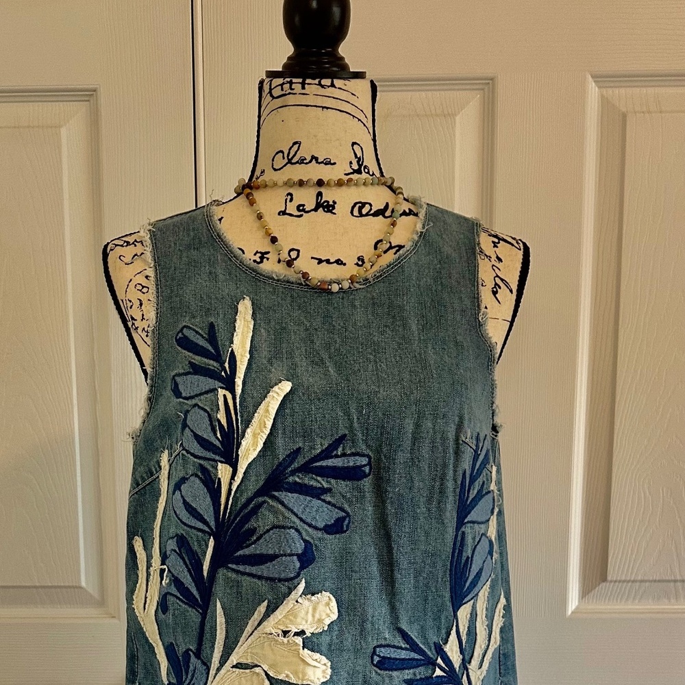 Denim Sleeveless Dress